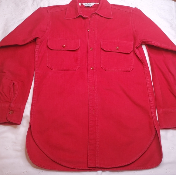 Woolrich Other - Mens Red Woolrich Flannel Shirt
